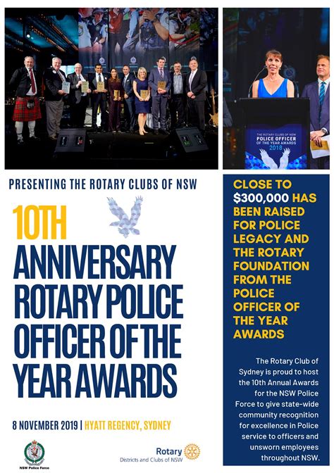 POLICE OFFICER OF THE YEAR AWARDS | Rotary District 9685