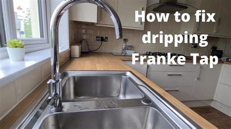 How to fix dripping Franke kitchen mixer tap with current parts - full tutorial. - YouTube