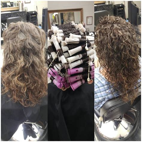 piggyback perm before and after | Permed hairstyles, Hair styles, Textured hair