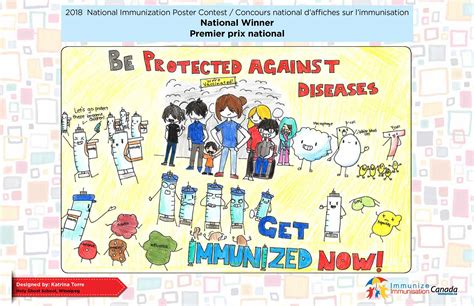 National Immunization Poster Contest | immunizecanada