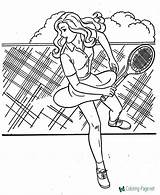 Girls Playing Sports  Coloring Pages For sketch template