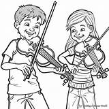 Violin Coloring Pages  Free & Printable sketch template