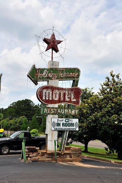 Wordless Wednesday - Holiday Terrace Motel Houston, MS | Chickasaw, Southern region, Mississippi ...