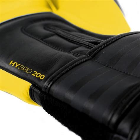 Adidas Hybrid 200 (kick)boxing gloves yellow/black online? Find it at ...