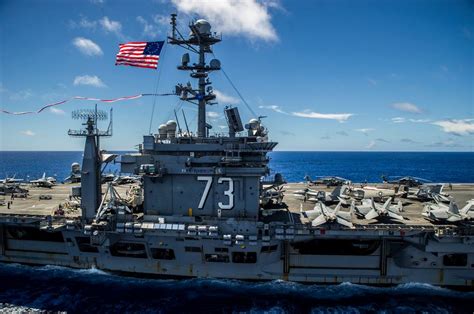 USS George Washington to Arrive in California Today to Begin 3-Carrier Crew Swap - USNI News