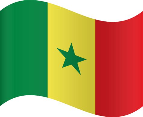 Printable Country Flag of Senegal | Vector Country Flags of the World