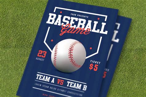 Baseball Flyer - Design Template Place