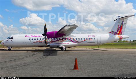 9Y-TTI | ATR 72-600 | Caribbean Airlines | JetStreamT&T | JetPhotos