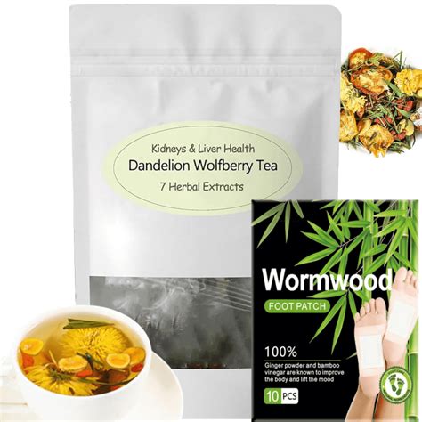 Dandelion Wolfberry Tea Bags, Dandelion Wolfberry Tea Organic Kidneys & Liver Tea Chinese ...