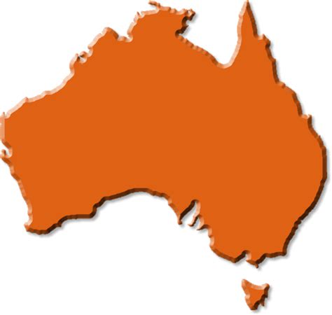 Orange Australia Map