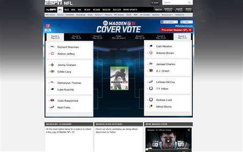 Madden NFL 15 Cover Athlete Vote Open, Winner Announced in Late June