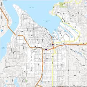 Tacoma Washington Map - GIS Geography