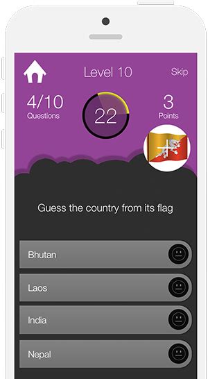 World Flags Quiz for iOS and Android