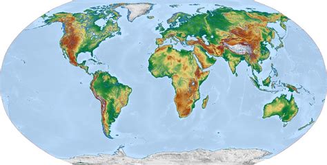 World Map Of The · Free image on Pixabay