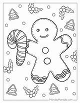 Gingerbread Baby Coloring Page sketch template