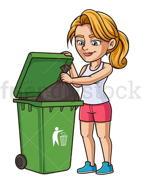 Throw Trash Clipart