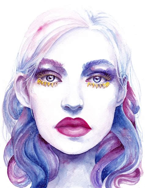 Whimsical Watercolors on Behance Watercolor Portraits, Watercolor ...