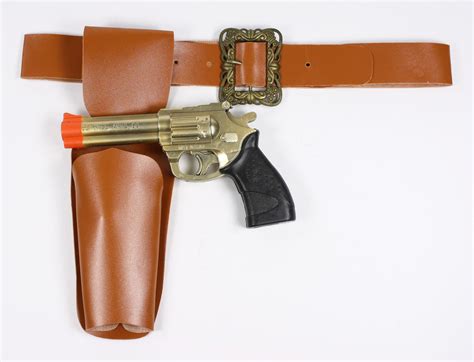 Toy Gun Pistol Cowboy Holster Western Wild West Lone Ranger Adult Child ...