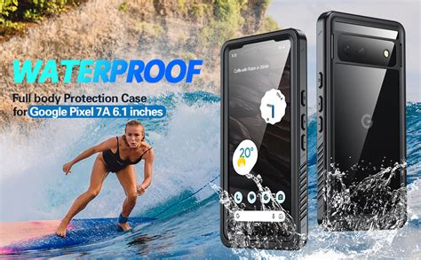 meritcase-Google Pixel 7A Case, Pixel 7A 5G Case IP68 Waterproof with ...