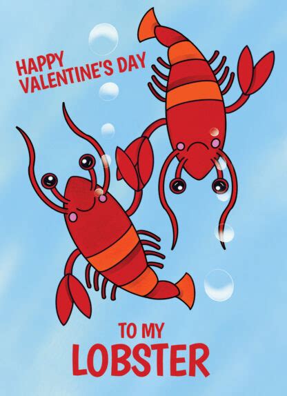 Happy Valentine’s Day My Lobster – Parcel of Love