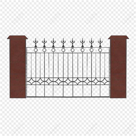 Fence Gate Clip Art,brown,safety,iron PNG Image And Clipart Image For Free Download - Lovepik ...