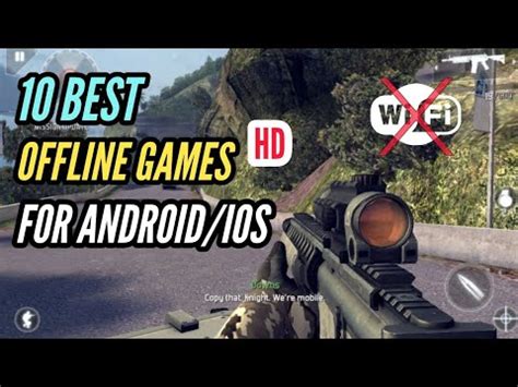 TOP 10 BEST OFFLINE GAMES FOR ANDROID/IOS // INSANE GRAPHICS // FREE ...