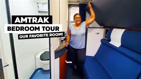 Amtrak Bedroom Tour On A Superliner: Our Favorite Sleeper Car Room ...