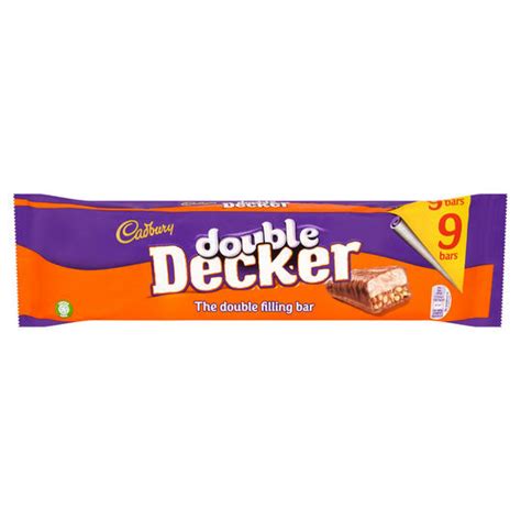 Cadbury Double Decker Chocolate Bar 9 Pack 360g | Multipacks | Iceland Foods