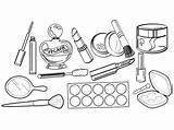 Makeup 3 Coloring Page  Free Printable Pages For Kids sketch template