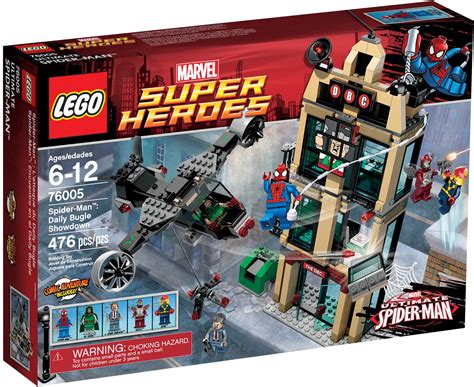 LEGO Marvel Super Heroes 76005 pas cher - Spider-Man : L'attaque du Daily Bugle