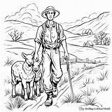 Shepherd Coloring Pages  Free & Printable sketch template