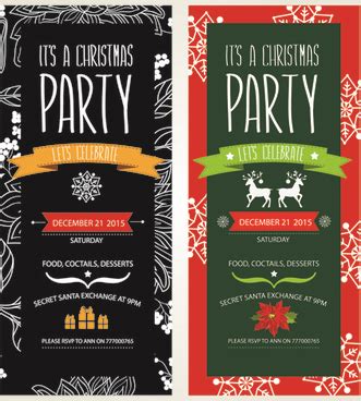 christmas party clipart invitations 10 free Cliparts | Download images ...