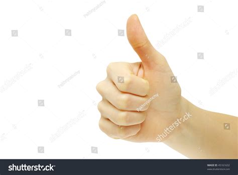 Success Hand Sign Isolated On White Stock Photo 45161632 | Shutterstock