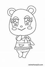 Animal Crossing coloring Pages – Artofit sketch template