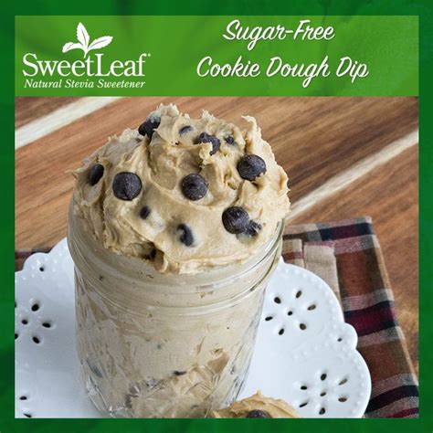 Sugar-Free Cookie Dough Dip | Free Stevia Recipes | Recipe | Stevia recipes, Sugar free cookies ...