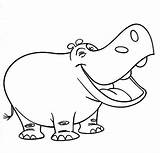 Baby Hippo Coloring Pages At GetColoringscom  Free Printable sketch template