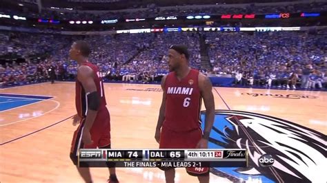 2011 NBA Finals Miami Heat V Dallas Mavericks Game 4 - YouTube