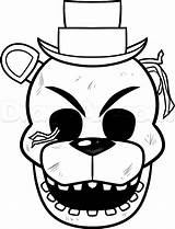 Fnaf Toy Foxy Coloring Pages  Coloring Cool sketch template