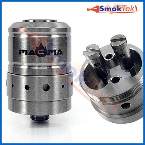 Magma Clone Rebuildable Dripping Atomizer - Stainless | SmokTek.com