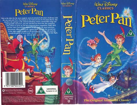 Image - PETER PAN VHS UK 1993.jpg | Disney Wiki | FANDOM powered by Wikia