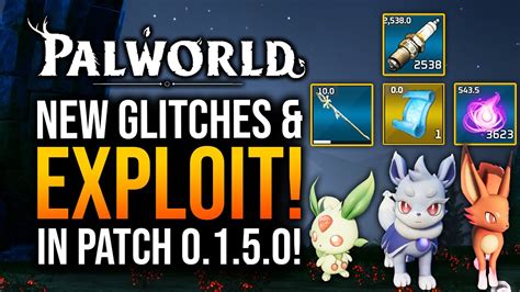 Palworld - 15 GLITCHES AFTER PATCH 0.1.5.0! - YouTube