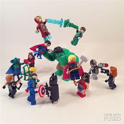 Marvel vs DC - but who wins? #Lego #dc #marvel #marvelvsdc… | Flickr