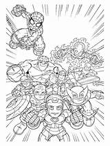 Coloring Pages  Superheros sketch template