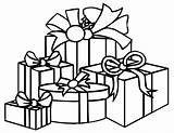 Free Christmas Present Clip Art Black And White Download  sketch template