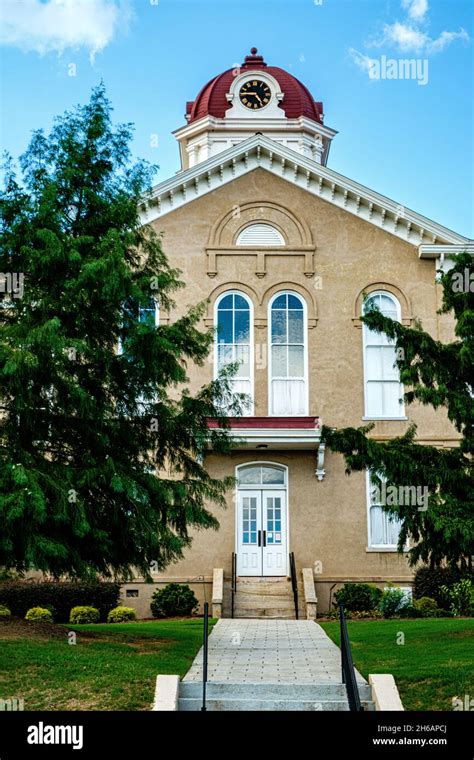 Historic Jackson County Courthouse, Washington Street, Jefferson, Georgia Stock Photo - Alamy