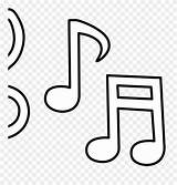 Printable Coloring Pages Music Note Symbols sketch template