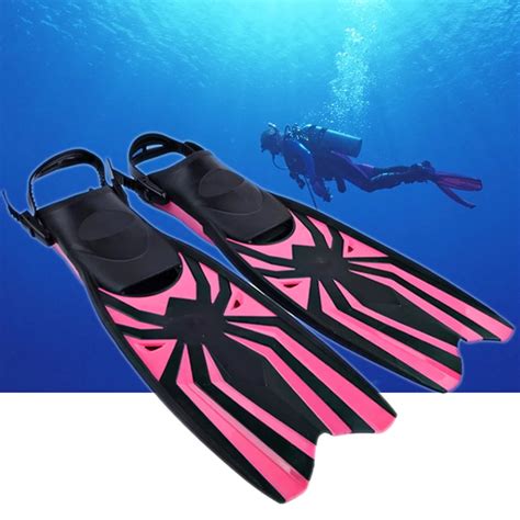 Professional Scuba Snorkel Diving Equipment Swimming Fins Adjustable ...