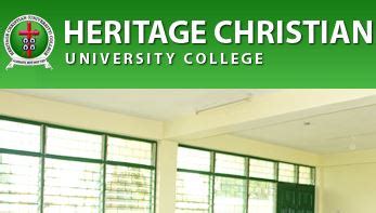 Job Vacancy For Lecturers At Heritage Christian University College - Current Jobs in Ghana ...