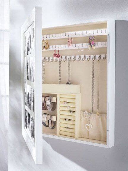 Best jewerly organizer hidden closet Ideas | Hidden jewelry storage, Jewerly box diy, Jewellery ...