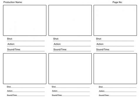 Video Storyboard Template | Storyboard template, Video storyboard, Storyboard